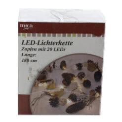 Lichterkette Zapfen - Ca. 180 Cm