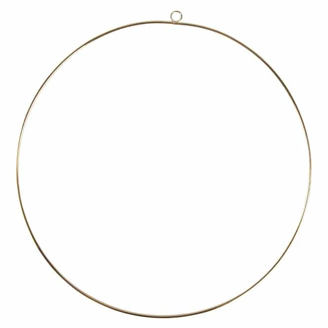 Dekohänger - Ringe - 3 Stück - Gold – Bild 2