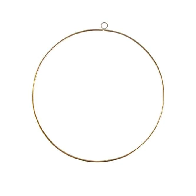 Dekohänger - Ringe - 3 Stück - Gold – Bild 4