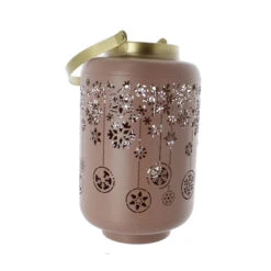 Laterne - Schneeflocken - Ca. 16 X 16 X 28 Cm