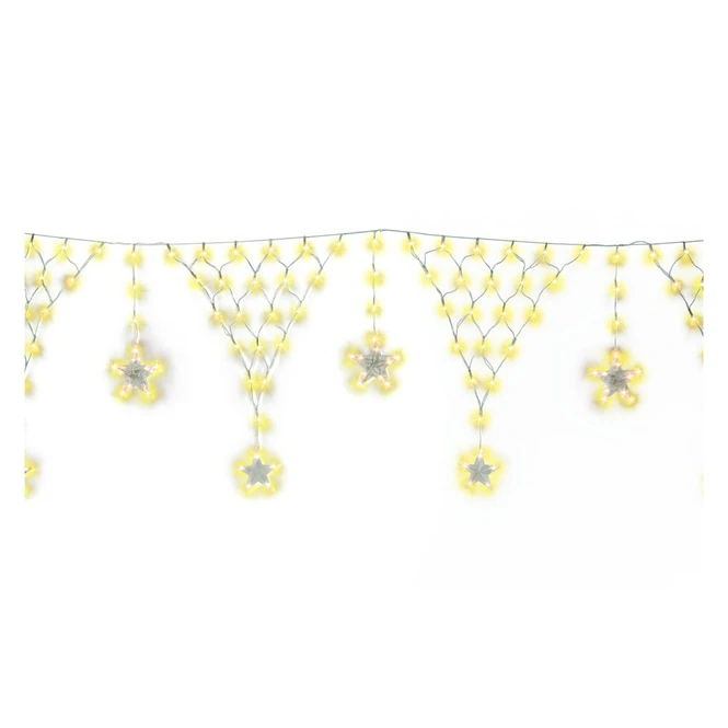 221er LED-Lichterkette - Sterne - Ca. 400 Cm – Bild 3