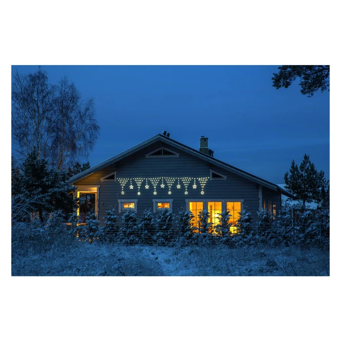 221er LED-Lichterkette - Sterne - Ca. 400 Cm – Bild 2