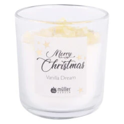 Duftkerze Im Glas - Ca. 8 X 9 Cm - Vanille