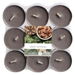 Teelichter - Ø = Ca. 4 Cm - 18 Stück - Wintermandel