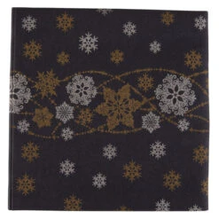 12 Servietten - Schneeflocken - Ca. 40 X 40 Cm