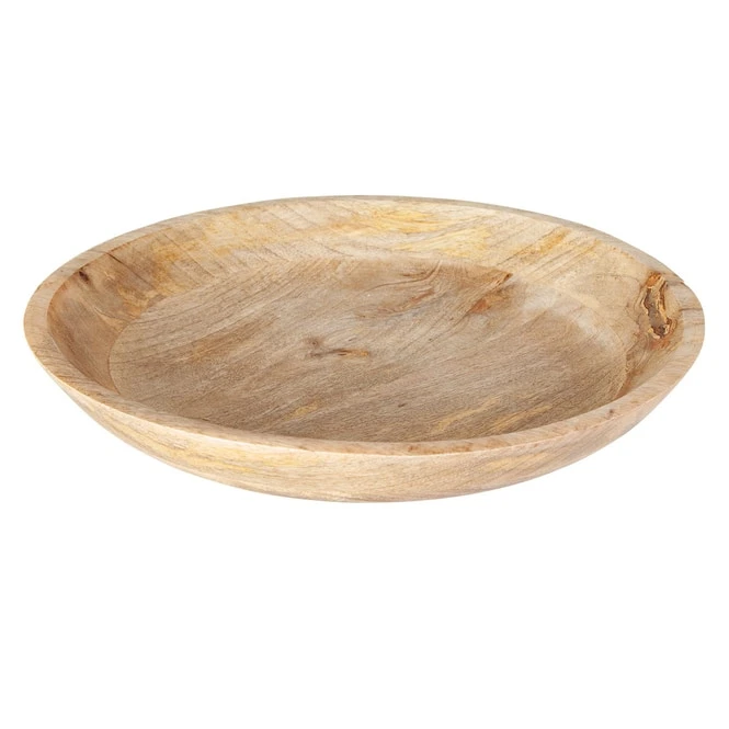 Dekoschale - Aus Holz - Ø = Ca. 40 Cm