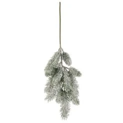 Tannenzweig Verschneit - Aus Kunststoff - 68 Cm