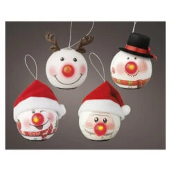 LED-Kugel - Weihnachten - Ø = Ca. 6,5 Cm - 1 Stück