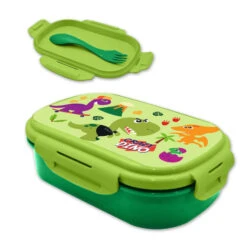 Brotdose - Crazy Dino - Grün