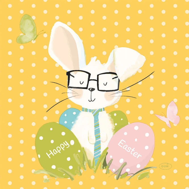 Servietten - Osterhase - Ca. 33 X 33 Cm - 20 Stück