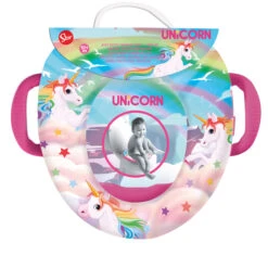 Toilettensitz - Mit Griffen - Einhorn - Rosa