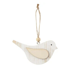 Dekohänger Frühling - Aus Holz - Ca. 8,5 X 6,5 X 1 Cm / Ca. 10 X 5 X 1 Cm - 3 Stück