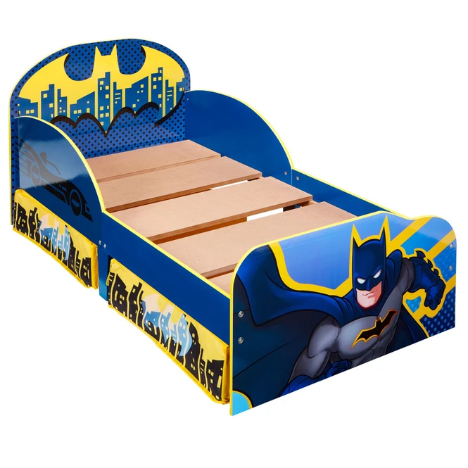 Batman - Kinderbett Mit Stauraum - Blau - Ca. 70 X 140 Cm – Bild 3