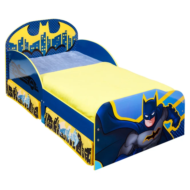 Batman - Kinderbett Mit Stauraum - Blau - Ca. 70 X 140 Cm – Bild 4