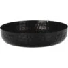 Dekoschale - Metall - Ca. 30 X 6,8 Cm - Schwarz