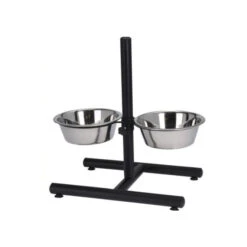 Dogs Collection - Hundenapf - 2er Set Mit Halterung