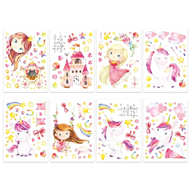 Wandtattoo - Einhorn - Set 2 – Bild 6