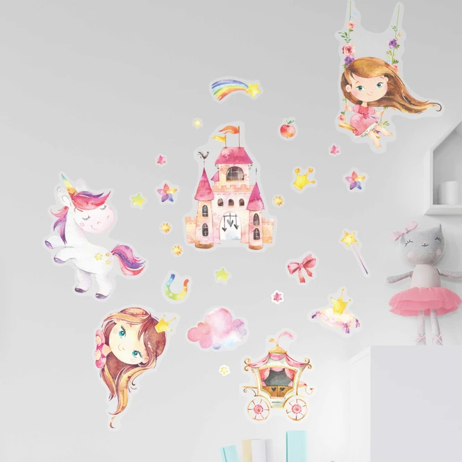 Wandtattoo - Einhorn - Set 2 – Bild 4