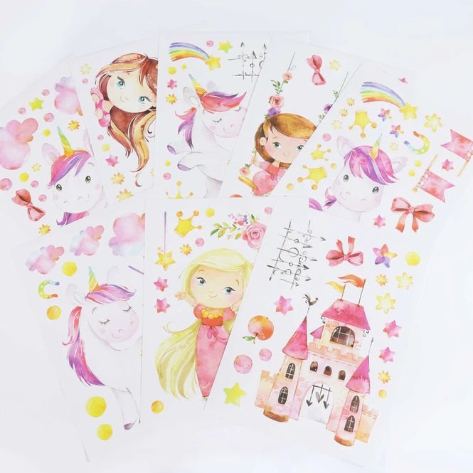 Wandtattoo - Einhorn - Set 2 – Bild 3