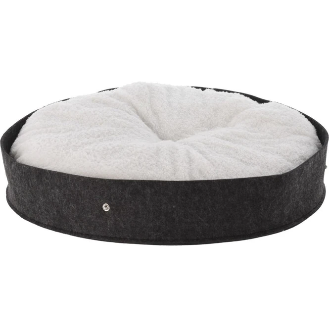 Katzenlounge Zelt - Mit 2 Kissen - Grau/schwarz - Ca. 50 X 50 X 55 Cm – Bild 3