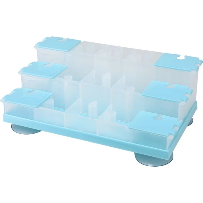 Katzenspielzeug - Denkspiel - Mit 15 Fächern - Maße: 24 X 15 X 11 Cm – Bild 2