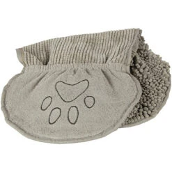 Hundezubehör - Hundehandtuch - Grau