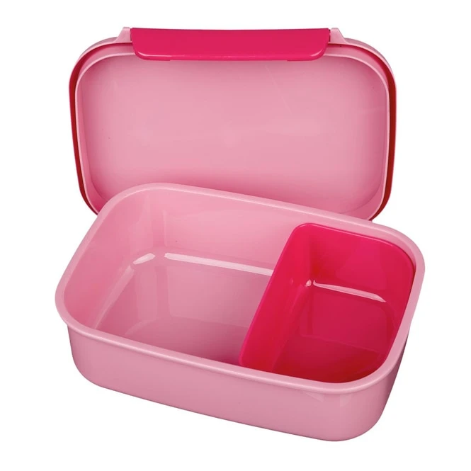 Undercover Bibi & Tina - Scooli Brotdose - Mit Einsatz - Rosa – Bild 2