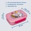 Undercover Bibi & Tina - Scooli Brotdose - Mit Einsatz - Rosa