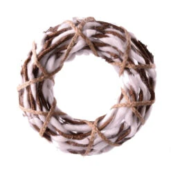 Baumwollkranz - Ca. 33 X 8,5 Cm