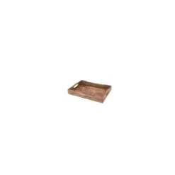 Tablett M- Aus Holz - Ca. 39 X 25 X 5,5 Cm