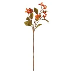 Beerenzweig - Ca. 55 Cm - Orange