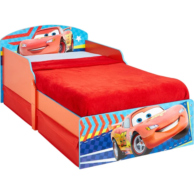 Cars - Kinderbett Mit Stauraum - Ca. 70 X 140 Cm – Bild 3