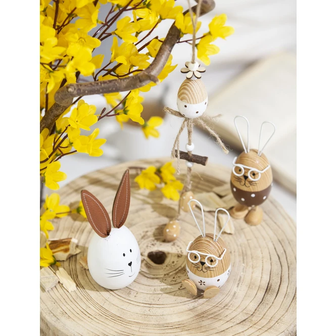 Dekohase - Aus Holz - 12 Cm - 1 Stück – Bild 4