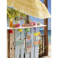 Wanddeko - Surfbrett - Aus Holz - Ca. 60 X 20 Cm - 1 Stück