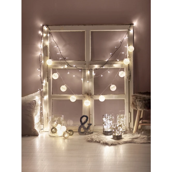 LED-Zylinder - Aus Glas - Ca. 9 X 15 Cm – Bild 2