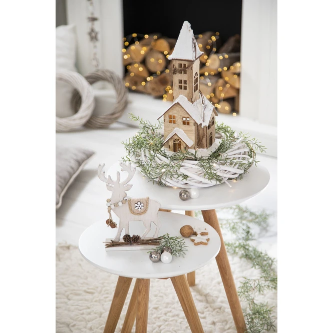 Dekokranz - Aus Weißer Spaltweide - Verschiedene Größen – Bild 2