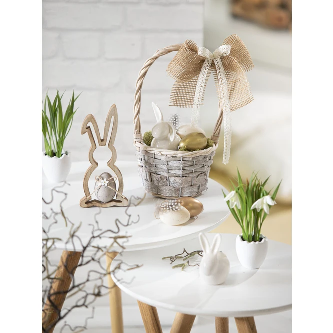 Dekohase - Aus Keramik - 9 X 5,5 X 10,5 Cm – Bild 2