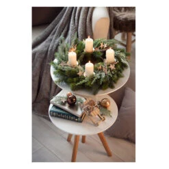 Halter Für Adventskerzen - Ca. 7 Cm - 4 Stück - Silber