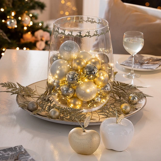 Christbaumkugeln - Ø = Ca. 30 Cm - 30 Stück – Bild 2