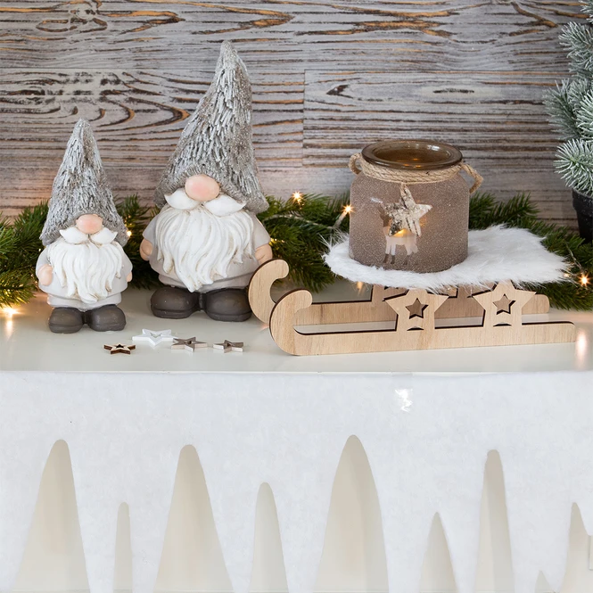 Teelichtglas - Hirsch - Ca. 11 X 10 Cm – Bild 2