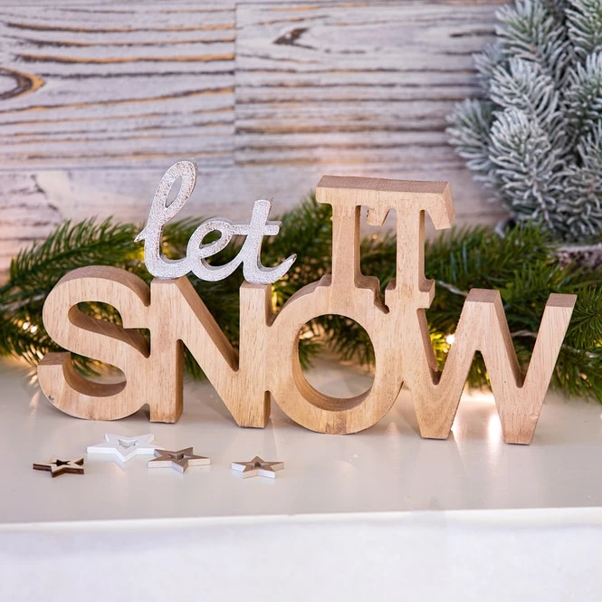 Streudeko - Sterne - Aus Holz - 24 Stück – Bild 2