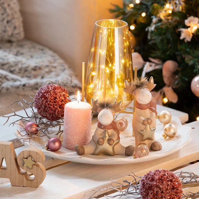 Windlicht - Aus Glas - Ca. 12 X 12 X 26 Cm