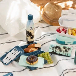 Brotdosen-Set - Blue Bananas Bento - 6-teilig