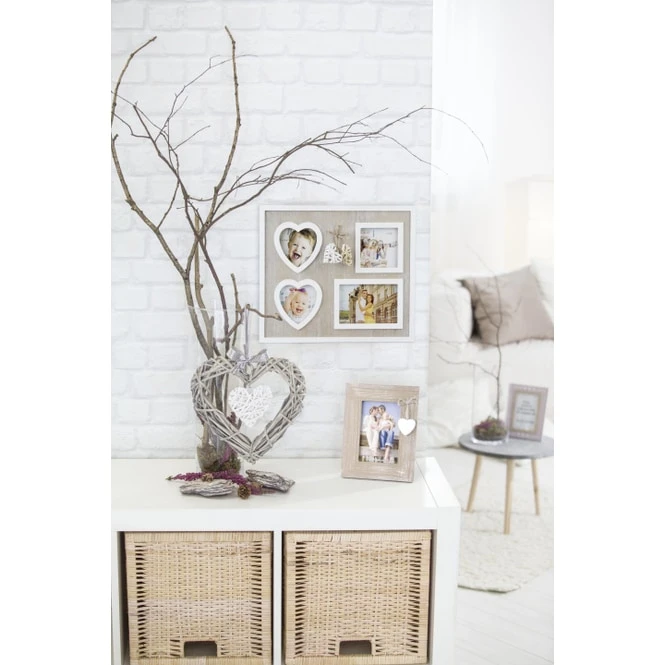 Dekoherz - Aus Grauer Spaltweide - 25 X 25 X 4 Cm