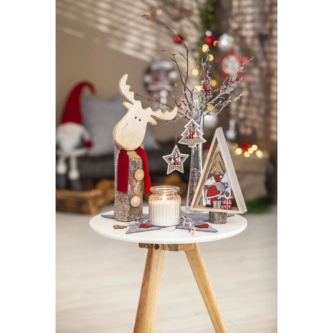 Platzset - Stern - Aus Filz - Ø = 35 Cm - Grau – Bild 2