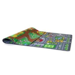 Spielteppich City/Farm - Maße: Ca. 100 X 165 Cm